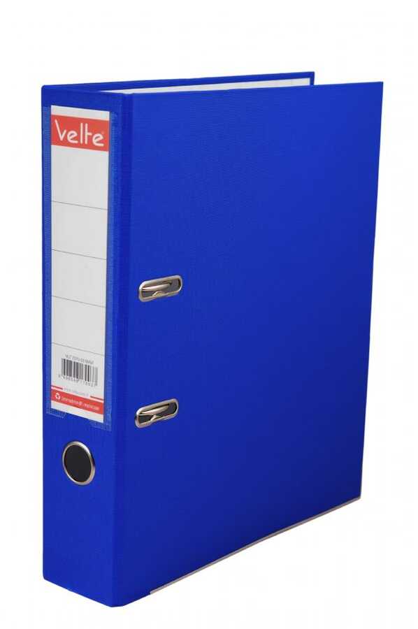 Velte Plastik Geniş Klasör, Mavi