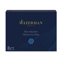 WATERMAN - Waterman Kartuş 8'li Mavi-Siyah